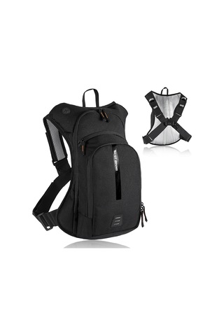 West Bıkıng 10l Bisiklet Bisiklet Sırt Çantası Bisiklet Sürme Koşu Siyah Siyah