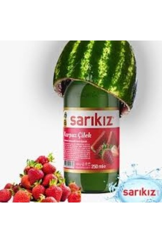 Sarıkız Karpuz & Çilek Aromalı Maden Suyu 24 x 200 ML