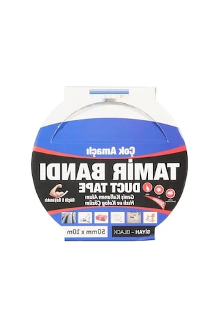 Çok Amaçlı Tamir Bandı, 50mm X 10m, Siyah