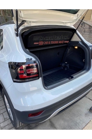 2022 Vw T Cross Bagaj Havuzu Alt Kademe Uyumlu 3D Kauçuk