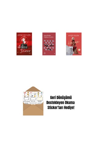 4 Gün 3 Gece + Everest Açıkhava 19 - Doğdum. Kızdım + Hazan + Okuma Sticker'ları