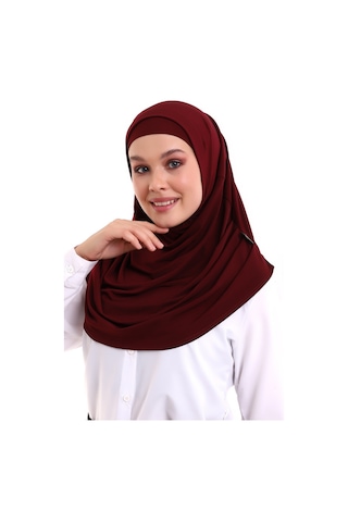 Ferraro Yetişkin Pratik Eşarp Bordo Renk
