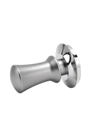 Geeroyoo Stainless Steel Otomatik Geri Dönüşlü Yaylı Kahve Tamper, Ergonomik Tutamaklı 58mm Siyah Basma Aleti, Ev Ve Café İçin Dayanıklı Siyah