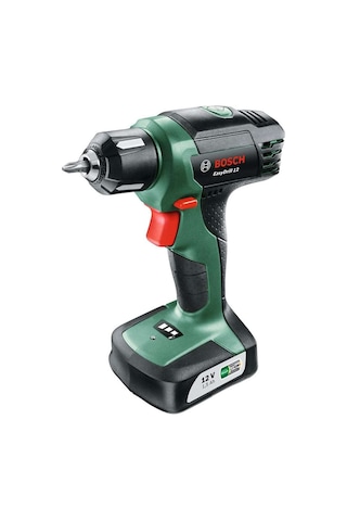 Bosch Akülü Vidalama Easydrill 12 Entegre 12 Volt Akü, Vidalama Ucu, Softcase Çantada