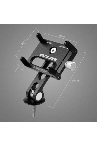 Ximistore9 Alüminyum Alyuminyum Bisiklet Telefon Tutucu, 50-100mm Cihazlar İçin Uyumlu, 112g Hafif Tasarım Çok Renkli