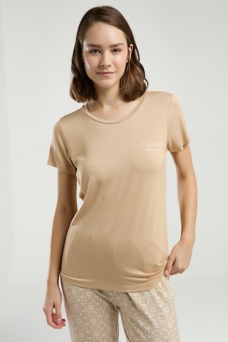 Pierre Cardin Kadın Krem Pijama Takımı Pc9001-s-v1 Krem