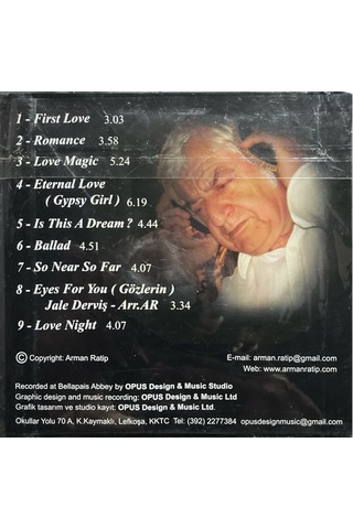 Plak Değildir Cd Dir Cd Arman Ratip Aşk Melodileri Iı Açılmamış