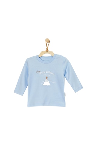 Andywawa Erkek Bebek Mavi Alt Üst Takım Set Ac22157rep 001