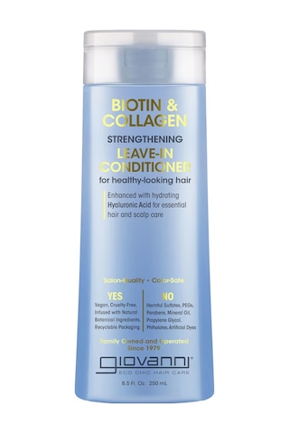 Giovanni Biotin & Collagen Güçlendirici Durulanmayan Saç Kremi 250ml