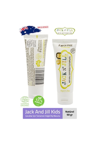Jack N'jill Diş Macunu Aromasız 50 G