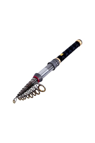 Yüksek Karbonlu Tuzlu Su Teleskopik Olta Süper Sert Ultra Hafif Çubuk Karbon 1.5 M