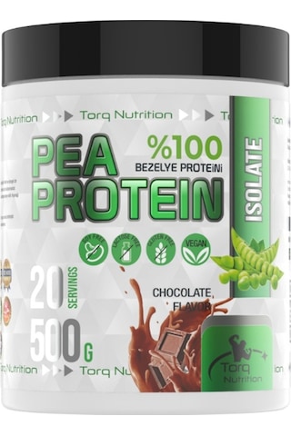 Torq Nutrition Pea Protein %100 Bezelye Proteini 500 Gr - Çikolata Torq Nutrition Pea Protein %100 Bezelye Proteini 500 Gr - Çikolata