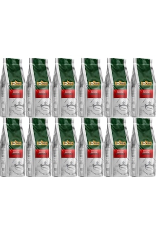 Jacobs Banquet Medium Espresso Beans Çekirdek Kahve 1000 Gr X 12 Paket Çekirdek