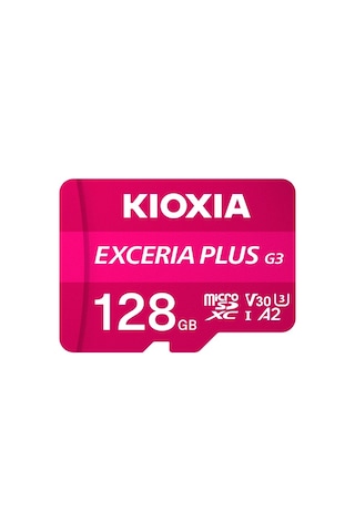 Kioxia Exceria Plus G3 128gb 210mb/s-90mb/s V30 Microsd Hafıza Kartı Lmpl3m128gg2