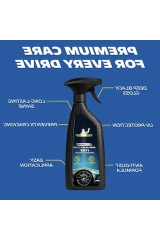Ergonomik Tasarımlı 650ml Jant Temizleyici Sprey