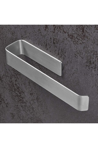 Lexroo Paslanmaz Çelik Havluluk 27cm Uzun - Kendinen Yapışkanlı - Havlu Askısı Model: Stuttgart Çok Renkli