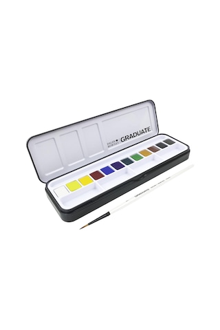 Daler-rowney Graduate Suluboya - Yarım Tava - 12'li Set - Yeni