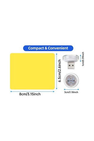 Sones Usb Işık Yapışkan Böcek Tahtası Sivrisinek Öldürücü Lamba