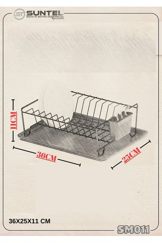 Suntel Tek Katlı Tabaklık Bulaşkılık Diğer