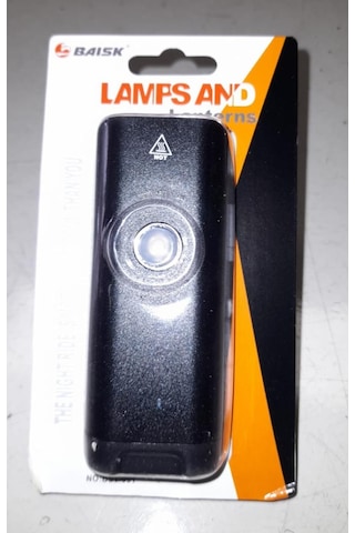 Xbyc-6125 Bisiklet Usb Şarj 400 Lümen Ön Far Işık Siyah