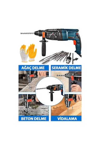 Germany Style Grm-99880vfx Kırıcı Delici 2-28mm E-power Çelik Şan