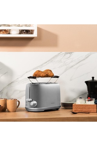 Cecotec Toast&taste 1000 Retro Double 980 W 2 Dilim Dikey Tost Makinesi