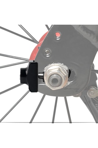 Homyl Bisiklet Zinciri Gerdirici Ayarlayıcı Cıvata Siyah Siyah