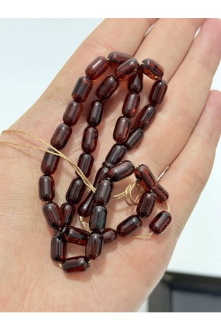 Doğal Kaya Damla Kehribar Tesbih 33lük 11,55 Gram K016