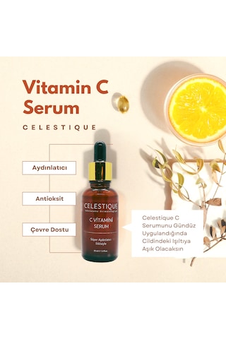 Celestique Kolajen + Leke Karşıtı + Vitamin C Serum 3 x 30 ML