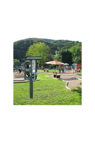 Ganzhoushop Yılan Ultrasonik Titreşim Mekan Kovucu Hayvan Güneş Fonksiyonlu Enerjili Dış Çok Cbtx Eo