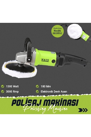 Hais MB7801 1300 W Polisaj Makinesi