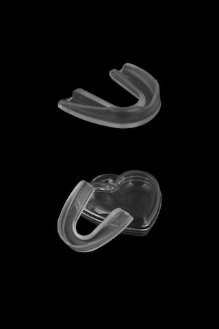 Kalp Kutulu Çocuk Boks Kick Boks Basketbol Silikon Dişlik Ko384 Şeffaf