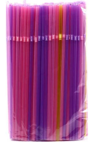 Körüklü Plastik Pipet - 200 Adet N11.858