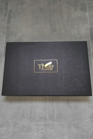 Tivoli Jakarlı %100 Pamuk Saten Çift Kişilik Nevresim Takımı - Dimanond - Kapuçino - 200x220 Cm Cappuccino