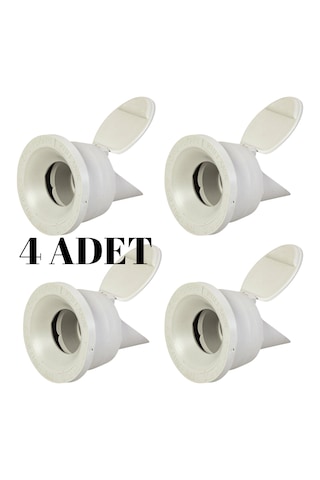 4 Adet Koku Önleyici Çekvalfli Adaptör Contaø50 Lavabo & Evyeler