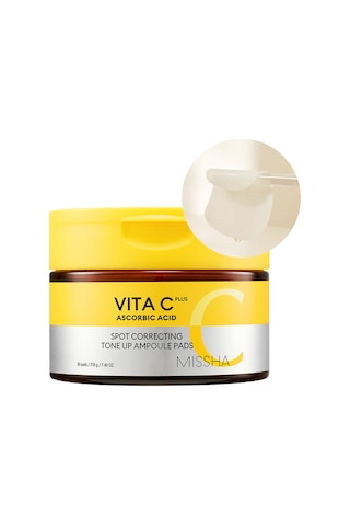Missha Vita C Plus Tone-Up Pads Ton Eşitleyici Ampul Ped 135 ML