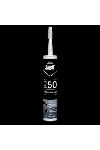Selsil Pu 50 Profesyonel Pu Mastik 280ml - Siyah Siyah Selsil Pu 50 Profesyonel Pu Mastik 280ml - Siyah Siyah