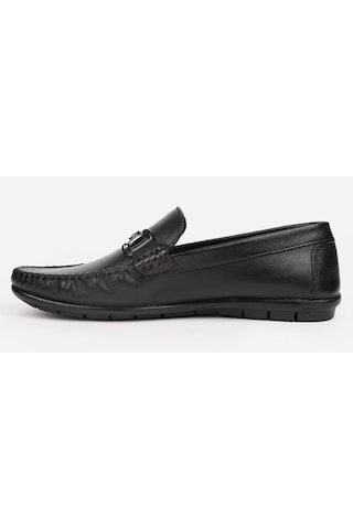 Pierre Cardin 90146 Siyah Erkek Loafer Günlük Deri Ayakkabı Siyah