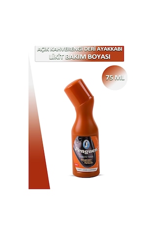 Bağcık + Penguen Deri Likit Ayakkabı Bakım Boyası 75 Ml Set 001