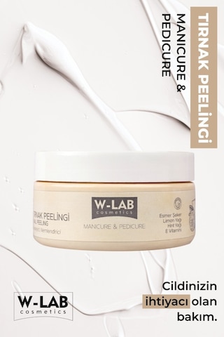 W-Lab Cosmetics Manikür Pedikür Tırnak Peelingi 250 ML