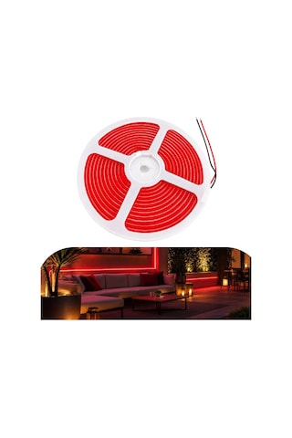 Zmr Zmr-635/b.kk Neon Led Şerit Kırmızı 12 Volt 120 Ledli 5 Metre