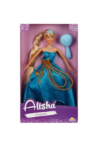 0835 Sun-rst-sıs-mnk Alisha Prenses Uzun Saçlı Aksesuarlı Bebek Set 29 Cm 3renk -sunman - Wugt-898131 1 Adet