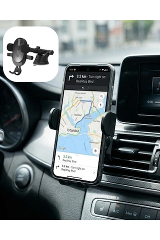Araç Konsol Telefon Tutucu Ayarlanabilir Telefon Standı Çok Renkli