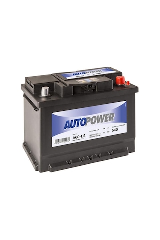 Autopower 12V 60 Ah 540 En (Varta Üretimi) Akü