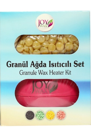 JOY WAX GRANÜL AGDA ISITICILI SET NATUREL