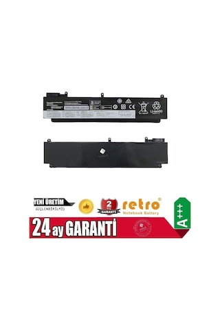 Lenovo Thinkpad T460s, T470s 00hw022 Notebook Bataryası - Ver.2 Alt / Rll-111