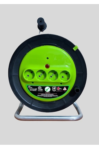 Makaralı Uzatma Kablosu - 3x2.5 Ttr 25 Metre