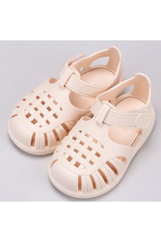 İgor S10271-079 Tobby Solıd Kız Çocuk Sandalet Bej 20-29 Bej