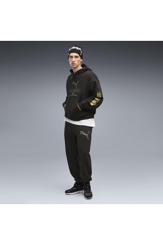 Puma Sport Street Relaxed Erkek Siyah Günlük Stil Eşofman Altı 69431901