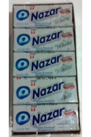 Nazar Karbonatlı 5'li Sakız 20 Adet Nazar Karbonatlı 5'li Sakız 20 Adet